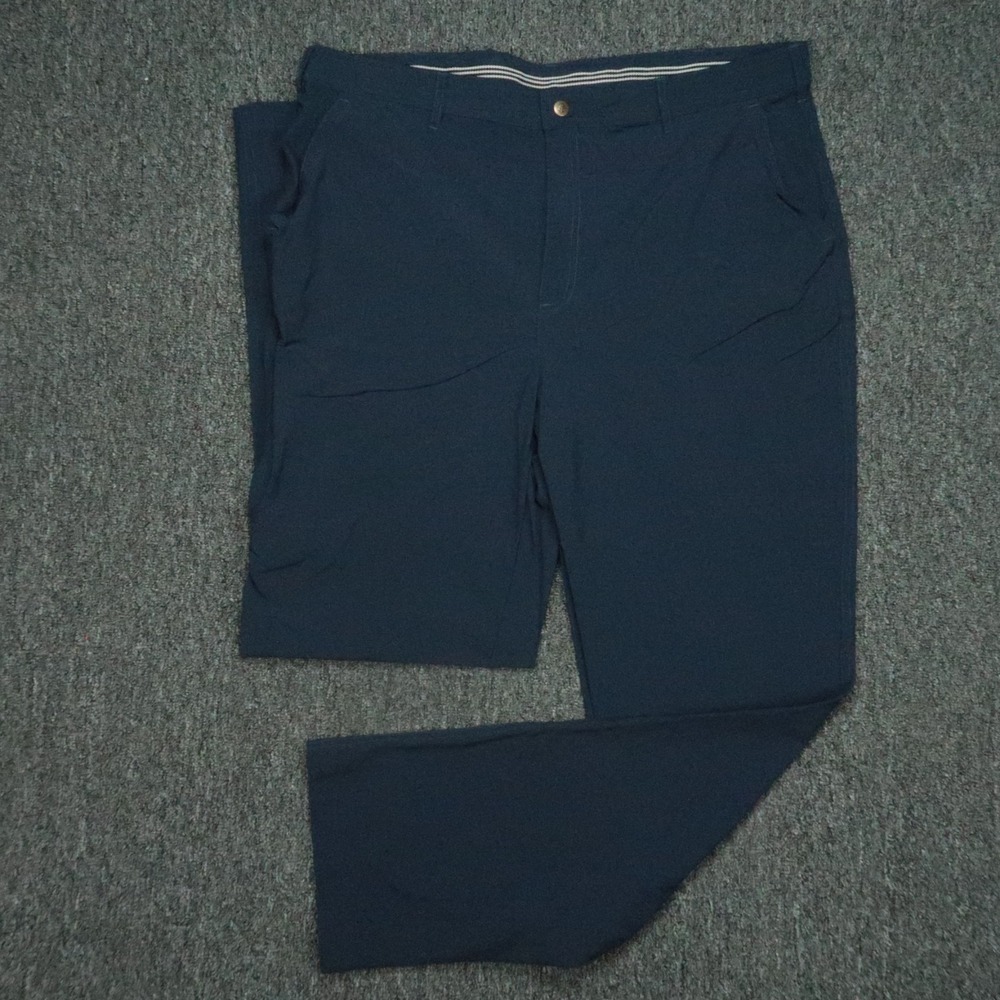 Coolibar Pants Mens 38x32 Blue Marco Summer Casual Sun Protection Stretch‎